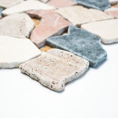 mosaico palladiana marmo mix random