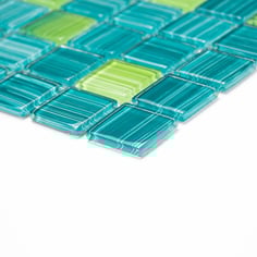 Mosaico ACQUAMARIN MIX Vetro Trasparente lucido