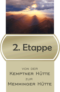 2. Etappe E5 Fernwanderweg von der Kemptner Hütte zur Memminger Hütte / Bildnachweis CCO Pixabay - Oimheidi