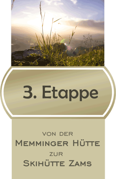 3. Etappe E5 Fernwanderweg von der Memminger Hütte zur Skihütte Zams / Bildnachweis CCO Pixabay Jonas Fehre