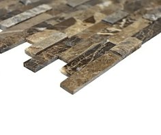 mosaico adesivo Emperador in marmo