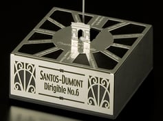 エアロベース（aerobase）[D006] 1/1000 サントス6号飛行船（動力付き）