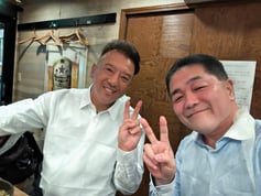 深夜３時の清水氏と水谷部長