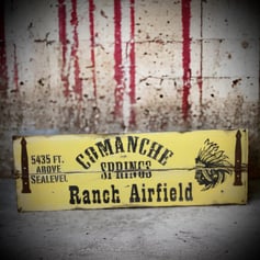 Comanche Springs Vintage Sign