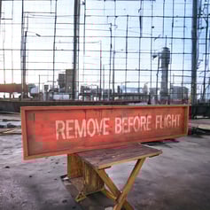 Remove Before Flight Vintage Board