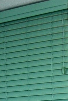 Vertical en bois, verte