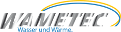Logo WAMETEC - Wasser und Waerme - Ihr Meisterbetrieb für Heizung und Sanitaer in Pohlheim, Giessen, Lich, Butzbach und Rhein-Main-Gebiet