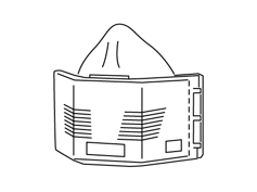 取替え式 半面形面体