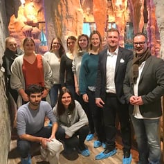 Unsere Tourismus-Studierenden im Europa Park Rust