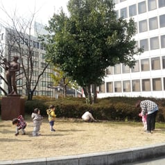 どんぐり拾い♪