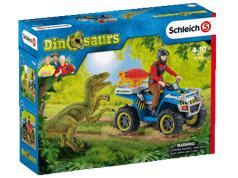 Schleich Flucht auf Quad.