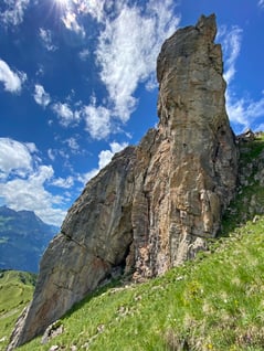 2020/07: Klettern am Bettlerstock (CH/OW)