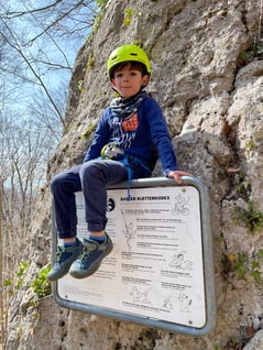2021/04: Klettern an der Schartenfluh