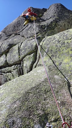 Olli im Aufschwung der 6. SL (5b)