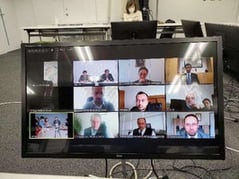 トルコ現地銀行とのオンライン面談