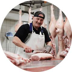 Schlachthaus, Wursterei und Verarbeitung in Güttingen