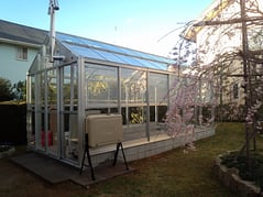 洋ラン温室新築工事　北葛城郡広陵町　庭匠（にわしょう）