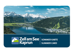 Zell am See Kaprun Sommer Karte