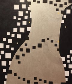 Elegante 30 F10 455mm×530mm   Acrylic 2012