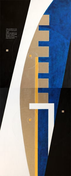 The Key 4   F20×2   606mm×1454mm   Acrylic 2012