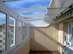 Techos móviles de cristal