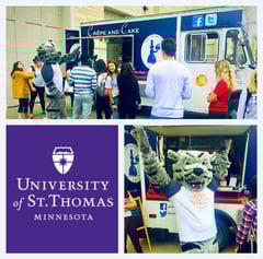 Crepe and Cake at University of St. Thomas mn minnesota