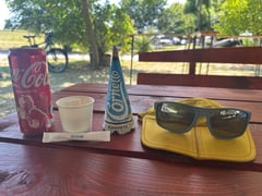 Willkommene Stärkung in einem Bistro