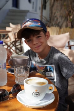 Im bezaubernden Städtchen Chora