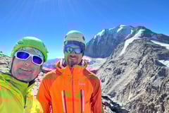 ...und schon erreicht man das Gipfelkreuz.