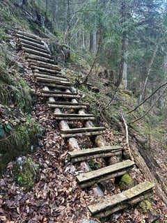 Willkommende Steighilfe.