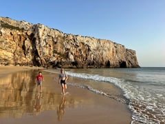 Füsse vertreten am Paraia do Beliche