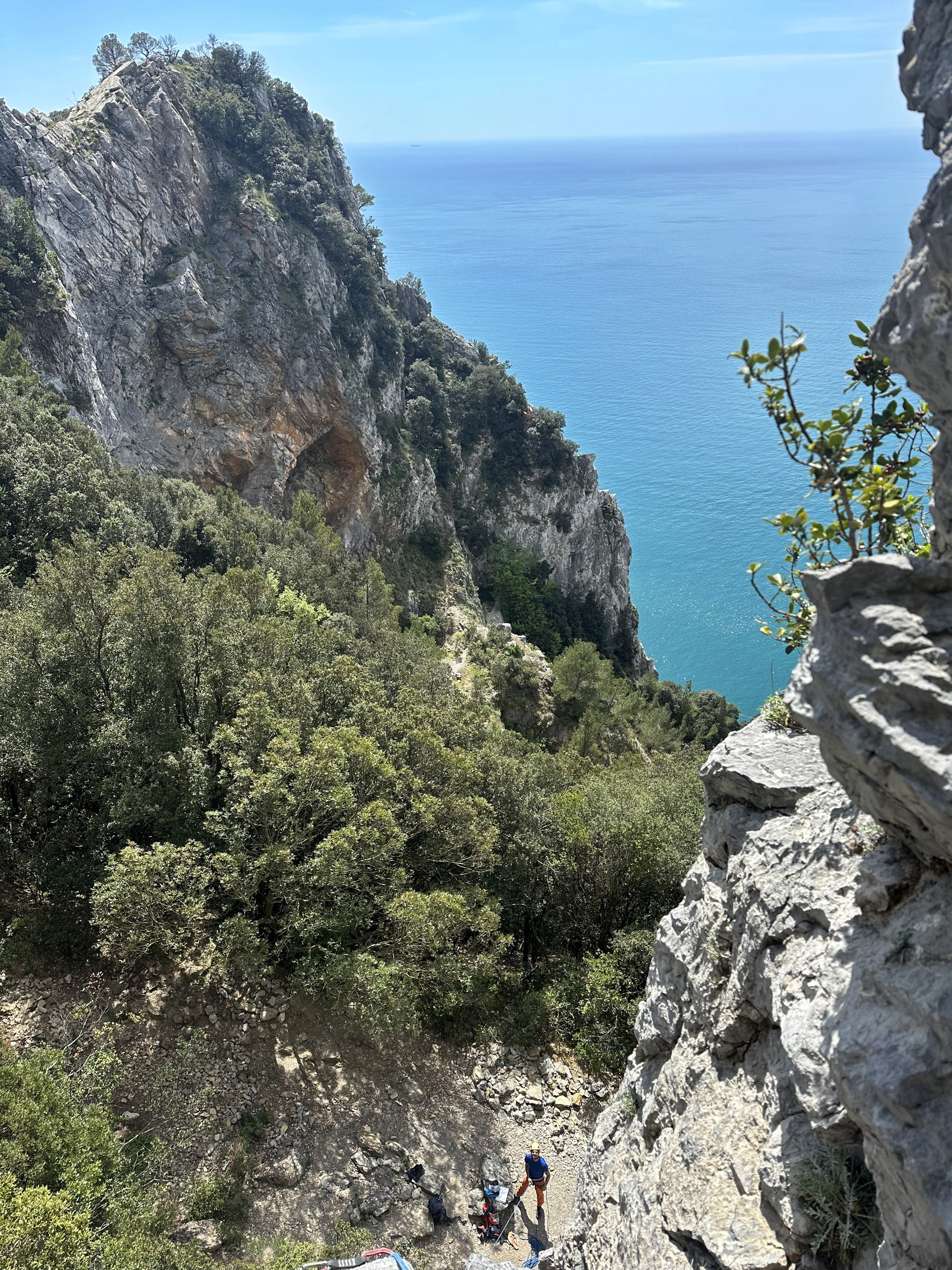 2023/04: Klettern in Muzzerone (I/Ligurien)