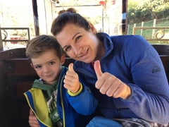 ...auf dem Weg in den Bergbauerntunnel.