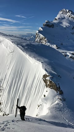Aufstieg vom Hüendersädel.