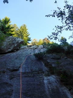 Schattiger Einstieg...