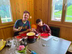 Abendessen im Alpstübli