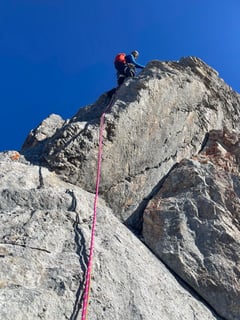 Kurz vor dem Ausstieg.