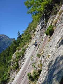 Sensationelle (Zitter)-Querung :-)