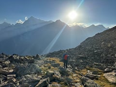 Abstieg durchs «Steintälli»