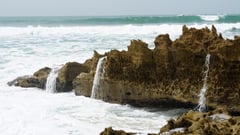 Wir entdecken die ersten tollen Strände.