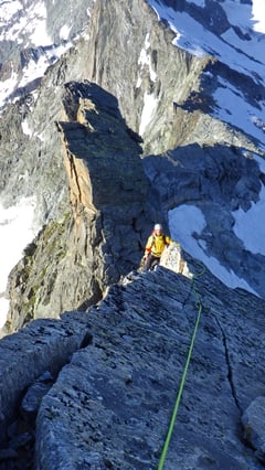 und nach dem ersten Turm.