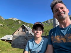 ...wo es dann eine Verschnaufpause gab.