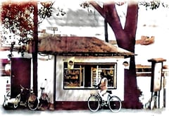 Kiosk 70er / altes Lotsenhäuschen