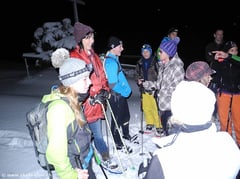 JUKA Schnee Schuh Wanderung mit Fondue & Schlittelplausch Samstag, 2. Feb. 2013