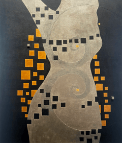 Elegante 28 F10 455mm×530mm   Acrylic 2012