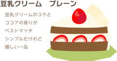 豆乳クリーム　プレーン