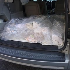 Van full of window treatments