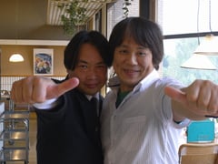 竹内先生と約半年振りの再開