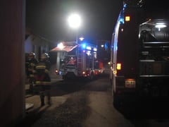 Kaminbrand in Kuffern