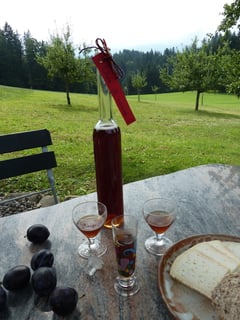 . . . . dazu mundet Schafkäse